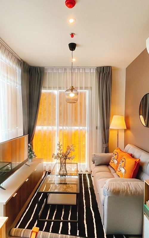 ให้เช่าคอนโด ริทึ่ม เอกมัย เอสเตท พื้นที่ 40 ตร.ม. 1 ห้องนอน ให้เช่า 40,000 บ/ด