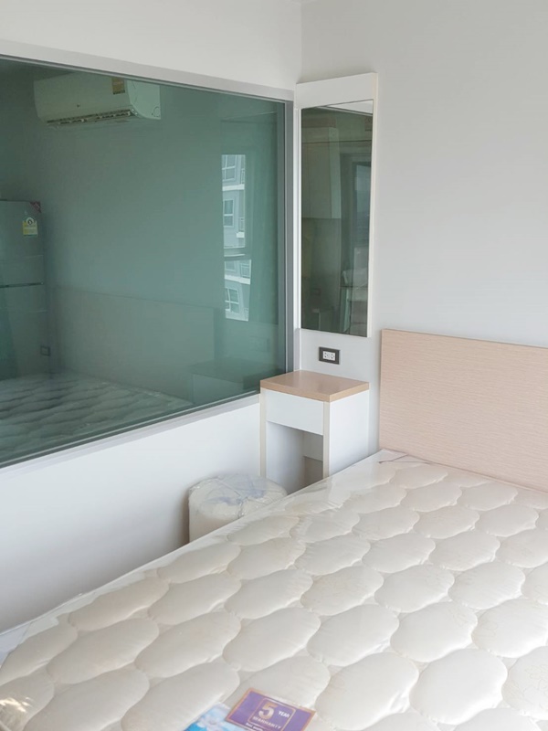 ให้เช่าคอนโด ริชพาร์ค แอท บางซ่อน สเตชั่น พื้นที่ 28.02 ตร.ม. 1 ห้องนอน เช่า 7,500 บ/ด