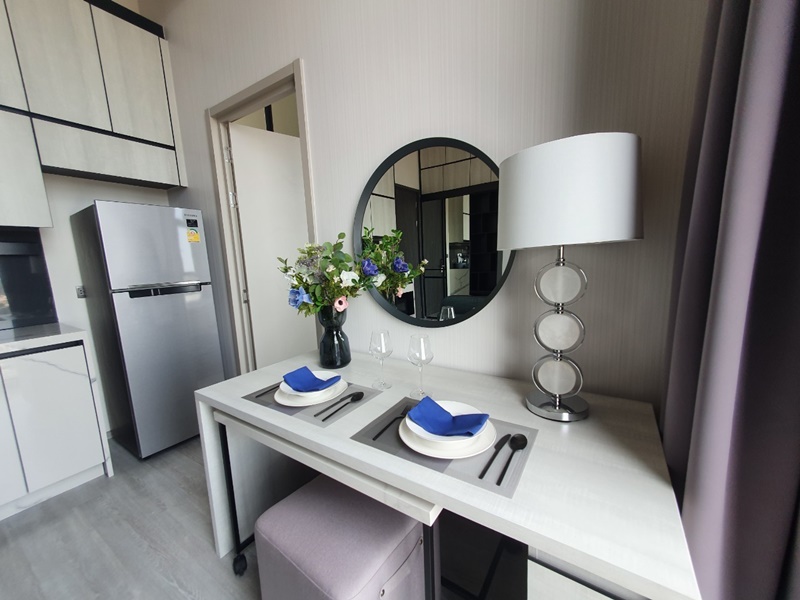 ให้เช่าคอนโด เดอะไลน์ สุขุมวิท 101 พื้นที่ 32.35 ตร.ม. 1 ห้องนอน เช่า 18,000 บ/ด