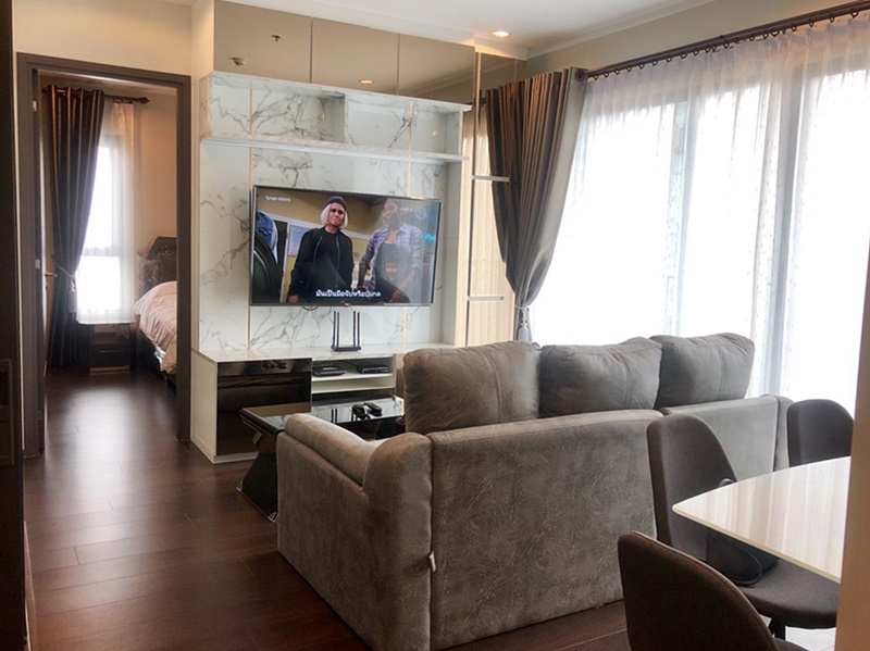 ให้เช่าคอนโด ซี เอกมัย พื้นที่ 65 ตร.ม. 2 ห้องนอน เช่า 45,000 บ/ด