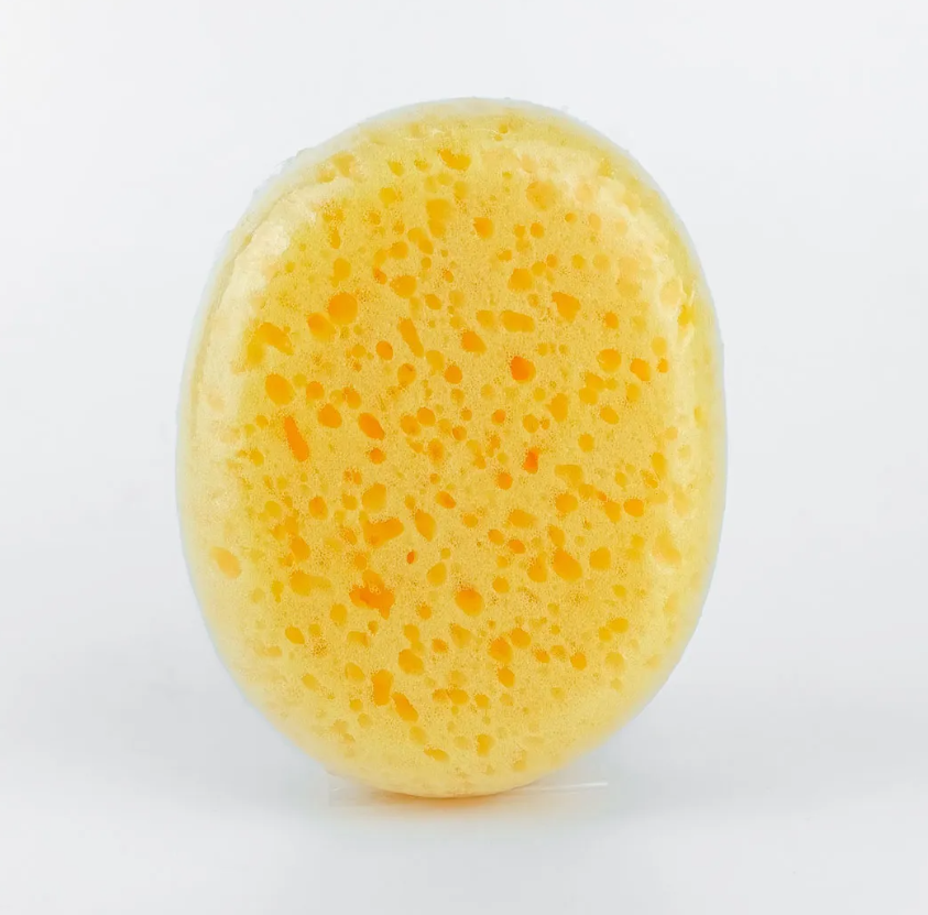 MAMOON ฟองน้ำอาบน้ำรูปไข่ มีรูพรุน สามารถใช้ได้ตั้งแต่แรกเกิด