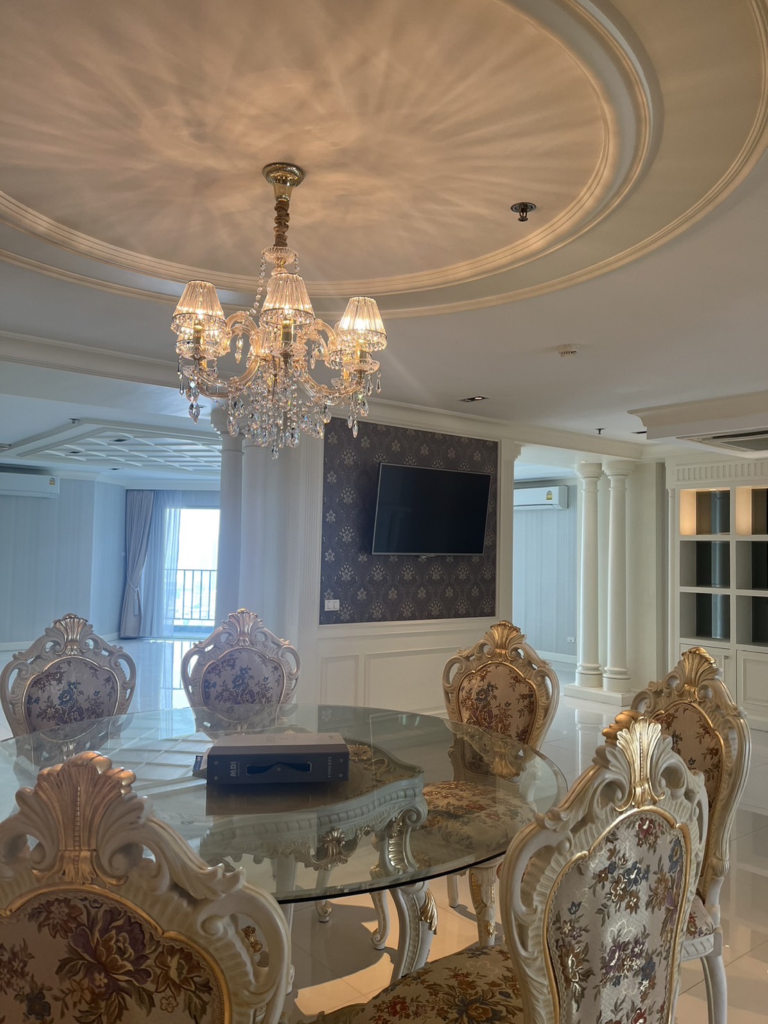 Bell grand Rama 9 Penthouse city view 6 bedroom 7 bath 4 balcony , 3 bathtub