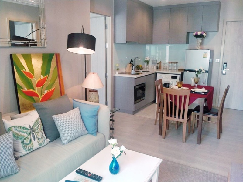 ขาย/ให้เช่า ริทึ่ม สุขุมวิท 36-38 55 ตร.ม. 2 ห้องนอน ให้เช่า 30,888 บ/ด ขาย 11.7 ล.