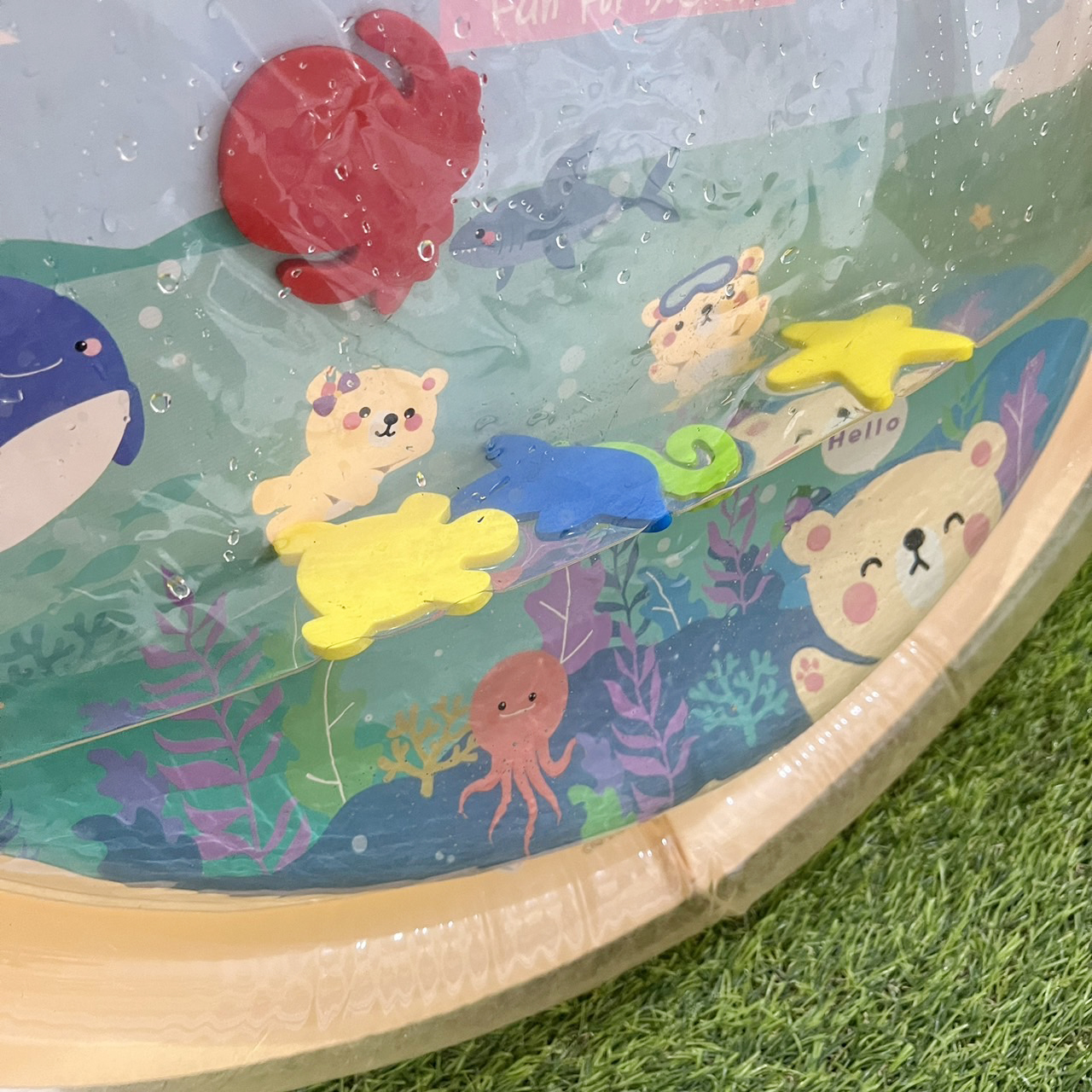 NAI-B Water Play Mat แผ่นรองเล่นเด็กเป่าลม แผ่นรองคลาน สำหรับเด็ก