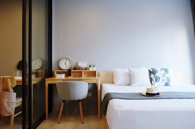 ให้เช่าคอนโดไลฟ์ อโศก พื้นที่ 35 ตร.ม. 1 ห้องนอน เช่า 25,000 บ/ด