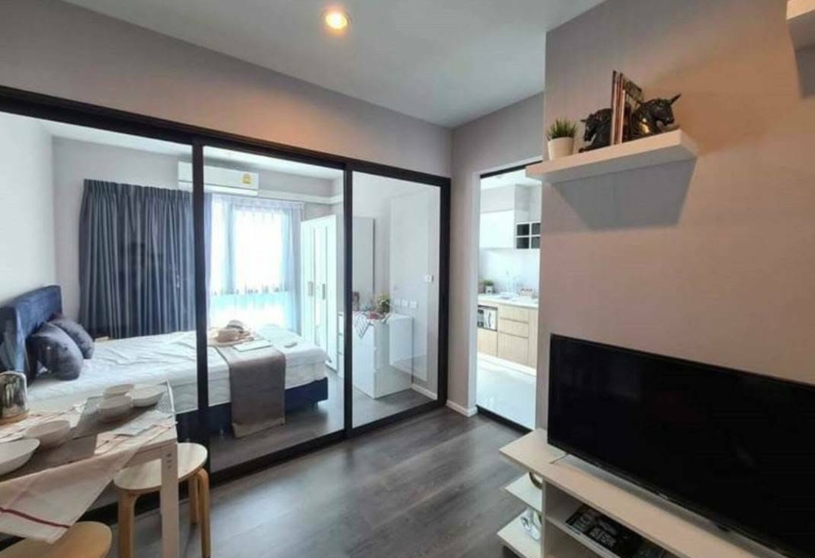 ให้เช่า The Stage Taopoon Interchange 1 ห้องนอน, 1 ห้องน้ำ ชั้น XXX ขนาด 27 ตรม.