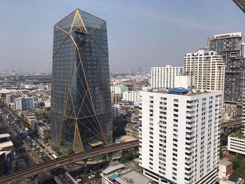 ให้เช่าคอนโด บ้านกลางกรุง สยาม-ปทุมวัน พื้นที่ 55 ตรม. 1 ห้องนอน เช่า 25,000 บ/ด