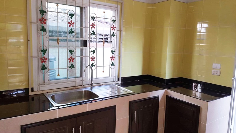 ให้เช่าบ้านเดี่ยว 2 ชั้น ย่านหทัยราษฎร์ 50 ตรว. 3 ห้องนอน เช่า 17,000 บ/ด