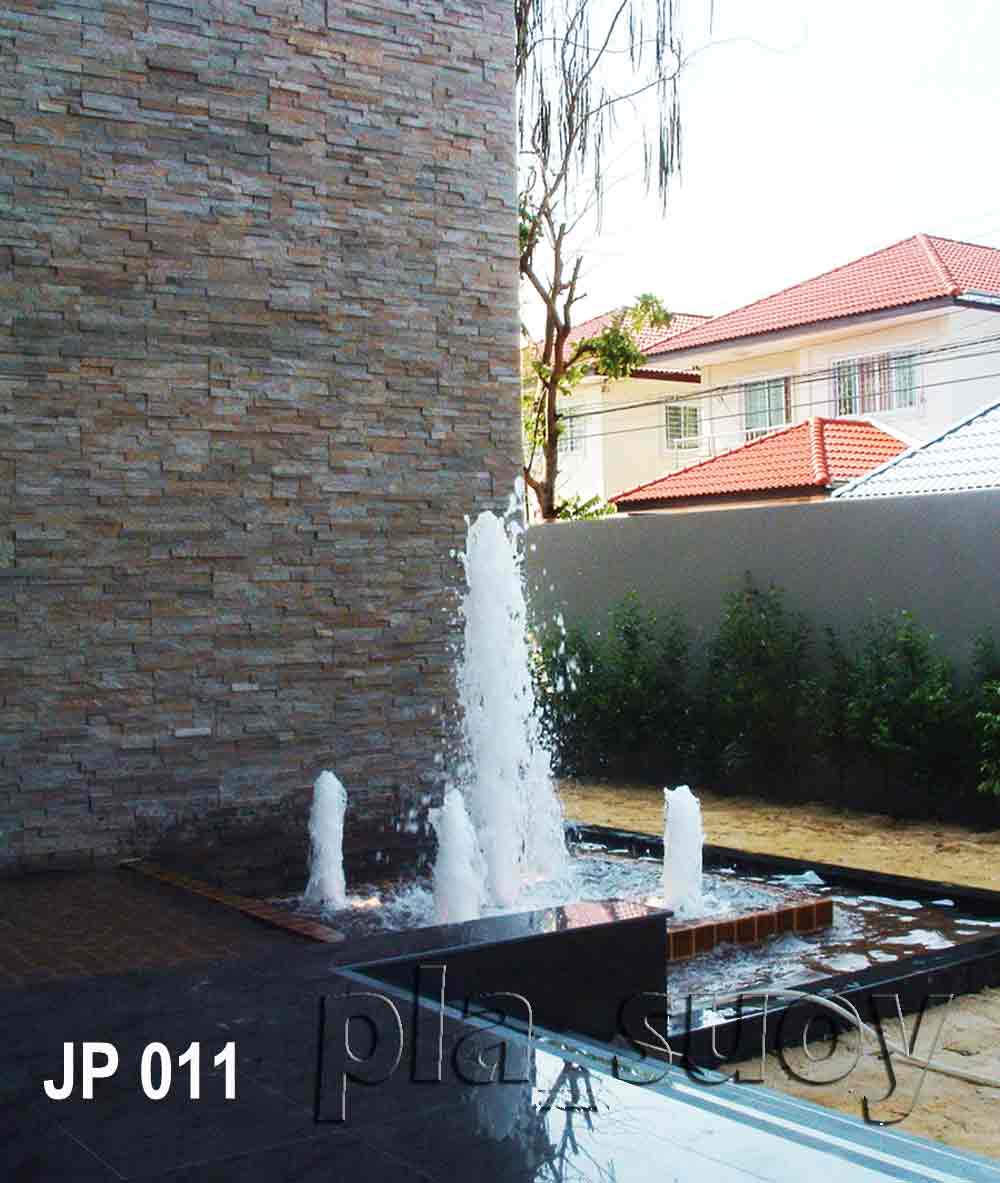 น้ำพุ ฮวงจุ้ย หน้าบ้านคุณเจี๊ยบ