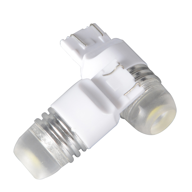 LED หลอดไฟ LED ขั้ว T20 แบบเสียบ 2 จุด สำหรับไฟเบรค ไฟเดไลท์ Revo (สีขาว) 2 หลอด