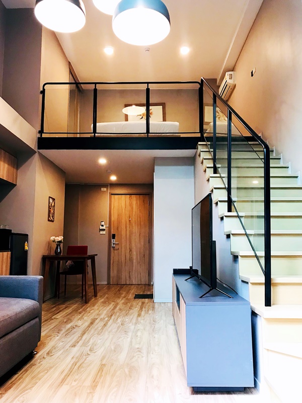 ให้เช่าคอนโด บลอสซั่ม คอนโด สาทร-เจริญราษฎร์ พื้นที่ 45 ตร.ม. 1 ห้องนอน เช่า 16,000 บ/ด