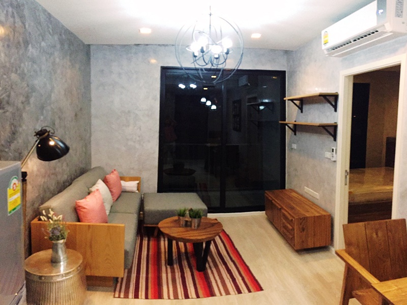 ให้เช่า/ขายคอนโด ควินท์ รัชดา 17 พื้นที่ 34 ตร.ม. 1 ห้องนอน เช่า 16,000 บ/ด ขาย 4.2 ล.