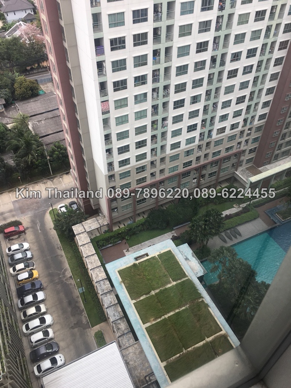 ให้เช่าคอนโด ลุมพินี เพลส รัชโยธิน พื้นที่ 28 ตร.ม. 1 ห้องนอน ให้เช่า 12,000 บ/ด