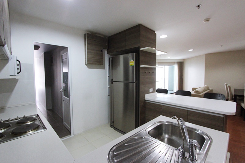 ให้เช่าคอนโด เบลล์ แกรนด์ พระราม 9 ตึก พื้นที่ 98 ตร.ม. 2 ห้องนอน เช่า 38,000 บ/ด