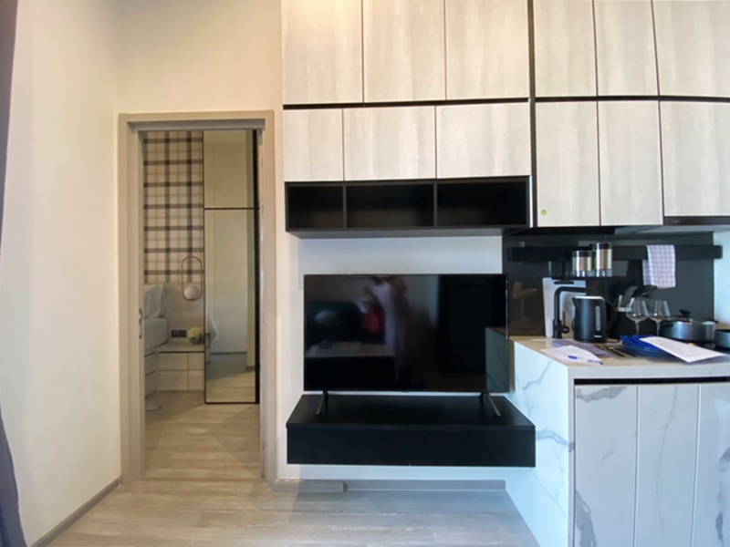 ให้เช่าคอนโด เดอะไลน์ สุขุมวิท 101 พื้นที่ 27.51 ตร.ม. 1 ห้องนอน เช่า 14,000 บ/ด