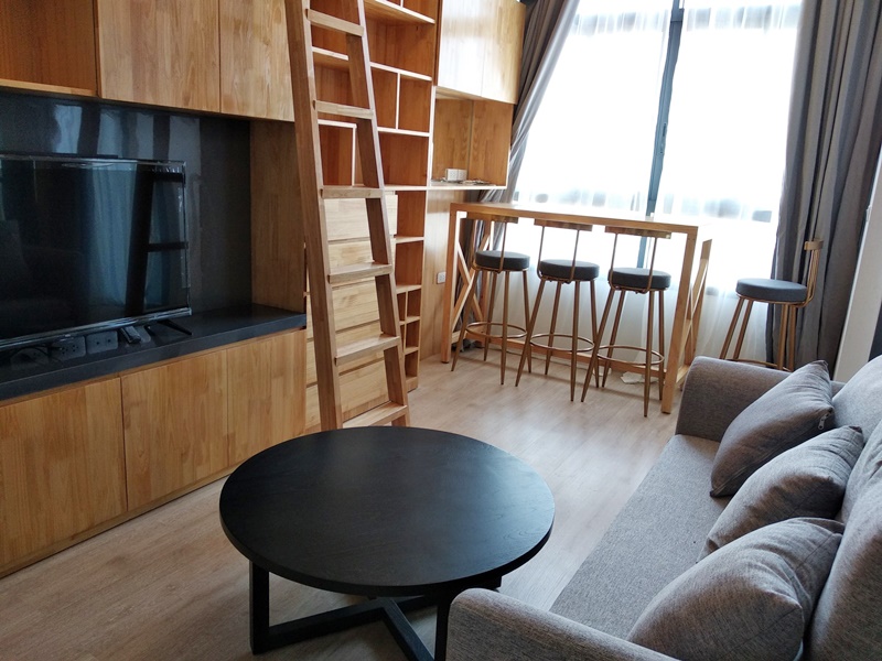 ให้เช่าคอนโด ไอดีโอ พระราม 9 ตัดใหม่ พื้นที่ 26.33 ตร.ม. 1ห้องนอน เช่า 16,000 บ/ด