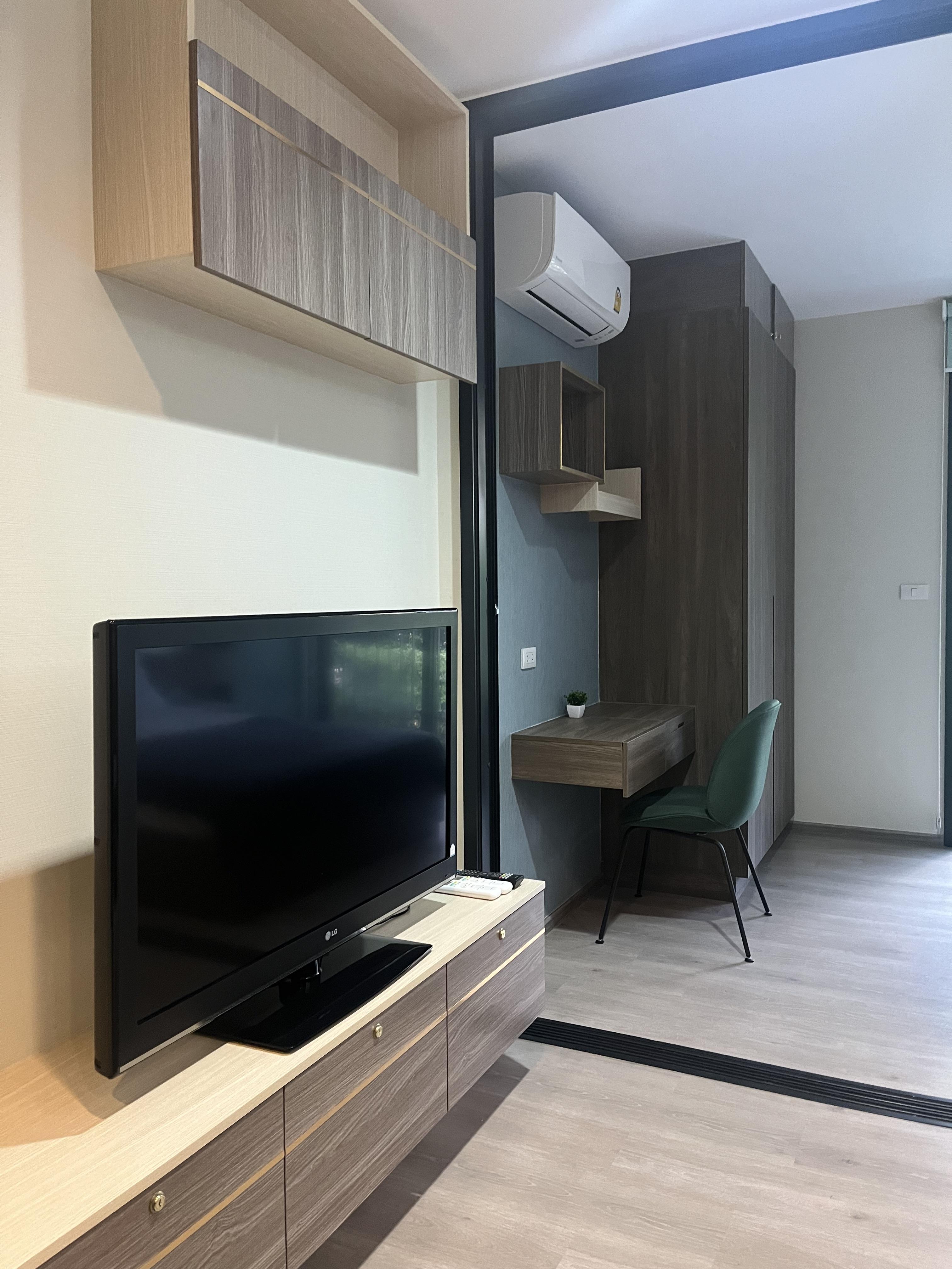 ให้เช่าคอนโด เดอะ ไลน์ พหลโยธิน พาร์ค พื้นที่ 35 ตรม. 1 ห้องนอน เช่า 17,000 บาท/เดือน