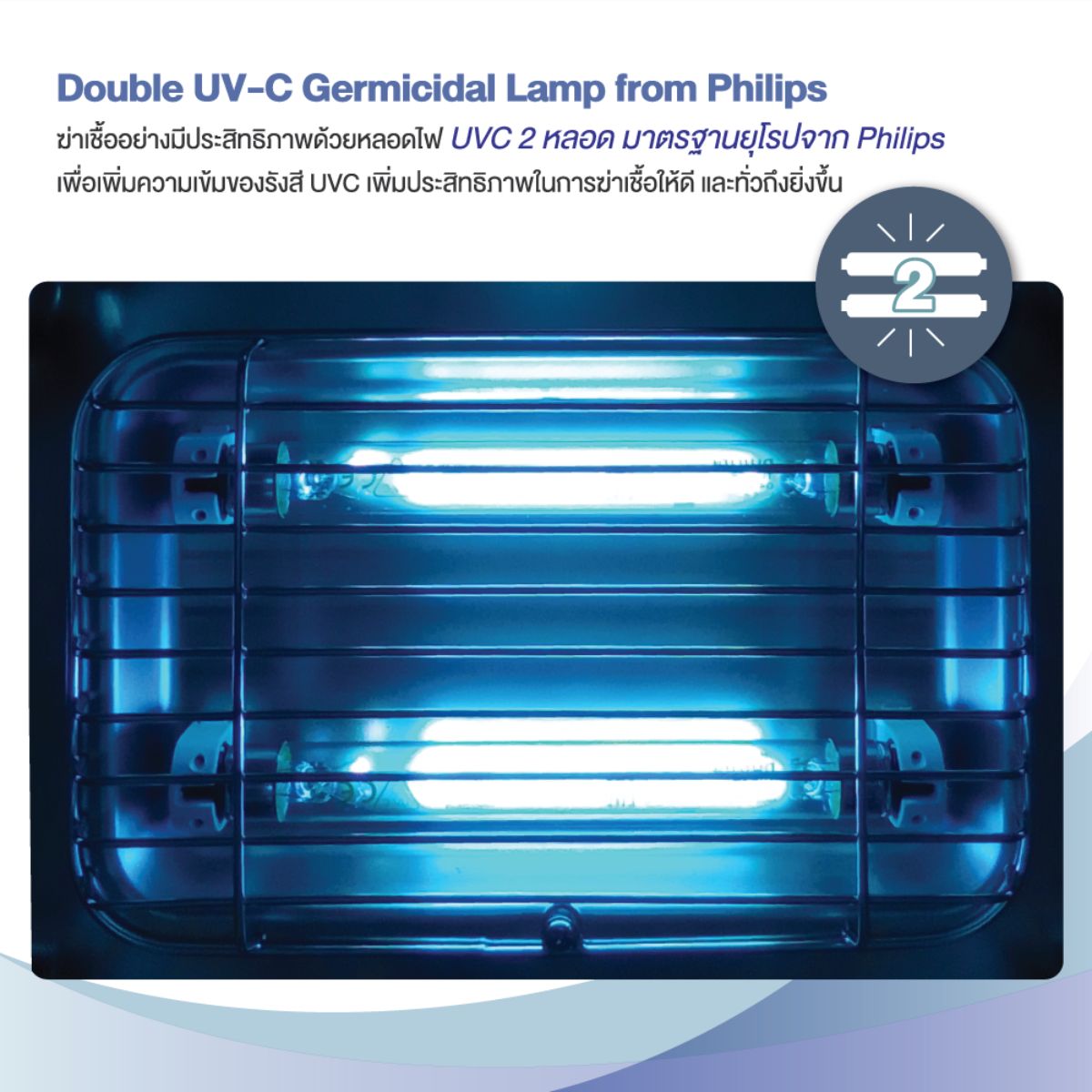 GLOWY Star Sterilizer & Dryer เครื่องอบฆ่าเชื้อด้วยแสงยูวี [รับประกัน 2 ปี]