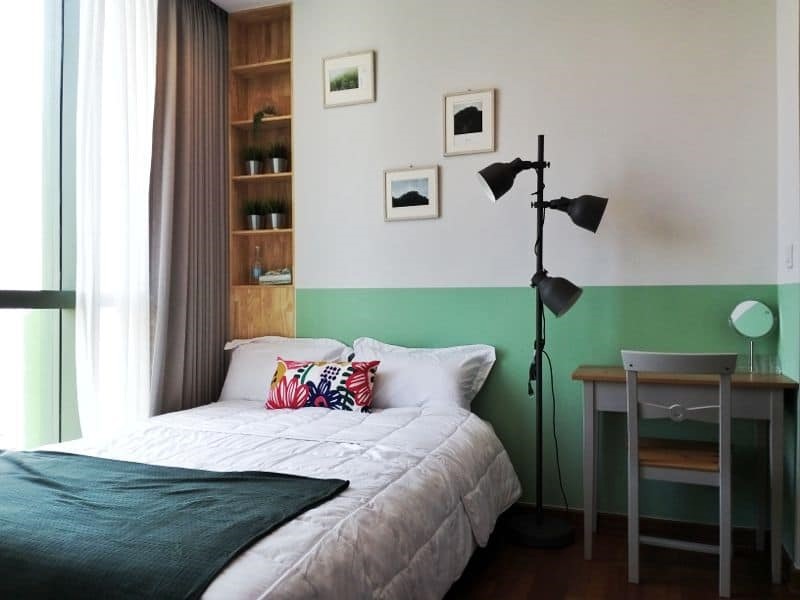 ให้เช่าคอนโด วิช ซิกเนเจอร์ มิดทาวน์ สยาม พื้นที่ 35 ตร.ม. 1 ห้องนอน ให้เช่า 24,000 บ/ด