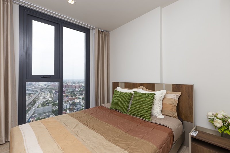 ให้เช่า เดอะ เบส การ์เดน พระราม 9 พื้นที่ 31.83 ตรม. 1 ห้องนอน เช่า 11,000 บ/ด