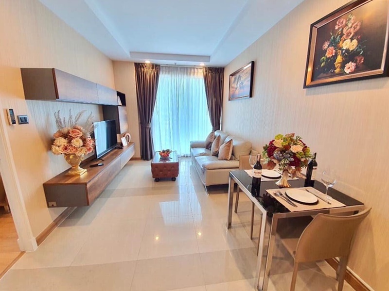 ให้เช่าคอนโด ศุภาลัย เวลลิงตัน พื้นที่ 47 ตร.ม. 1 ห้องนอน. เช่า 25,000 บ/ด