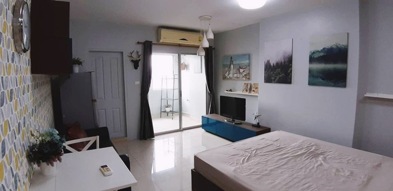 ให้เช่าคอนโด ซิตี้ โฮม สุขุมวิท พื้นที่ 30 ตรม. 1 ห้องนอน เช่า 8,500 บ/ด