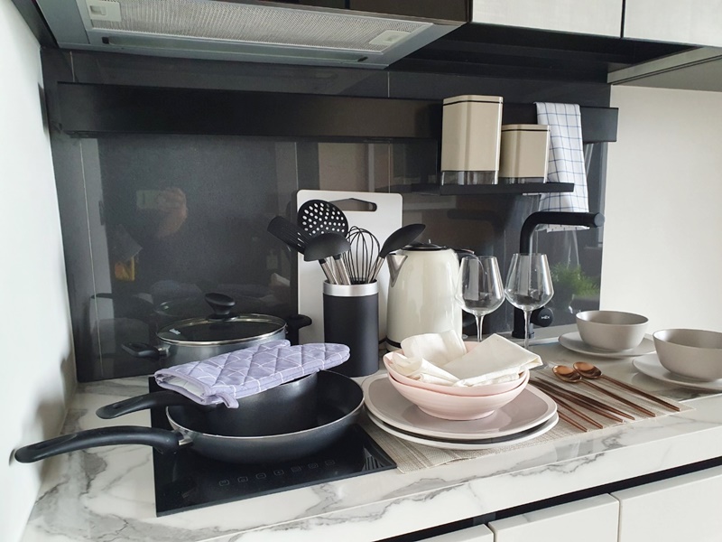 ให้เช่าคอนโด เดอะไลน์ สุขุมวิท 101 พื้นที่ 27.51 ตร.ม. 1 ห้องนอน เช่า 15,000 บ/ด