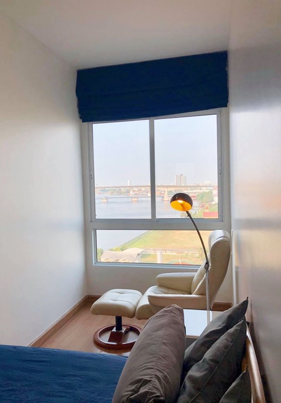 ให้เช่าคอนโด ศุภาลัย ริเวอร์ รีสอร์ท พื้นที่ 88 ตร.ม. 2 ห้องนอน เช่า 39,000 บ/ด