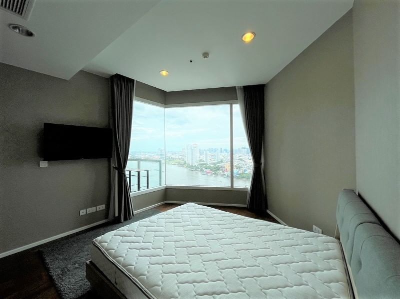 ให้เช่าคอนโด แม่น้ำ เรสซิเดนท์ 45 ตร.ม. 1 ห้องนอน เช่า 28,000 บ/ด