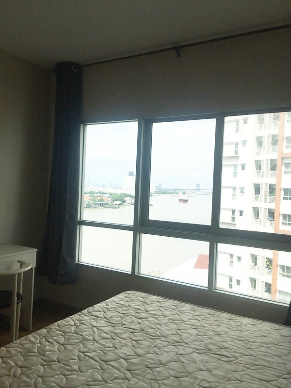 ให้เช่าคอนโด ไอวี่ ริเวอร์ ราษฎร์บูรณะ พื้นที่ 30 ตร.ม. สตูดิโอ เช่า 8,000 บ/ด