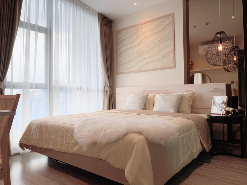 ให้เช่าคอนโด ริทึ่ม เอกมัย พื้นที่ 35 ตร.ม. 1 ห้องนอน เช่า 35,000 บ/ด