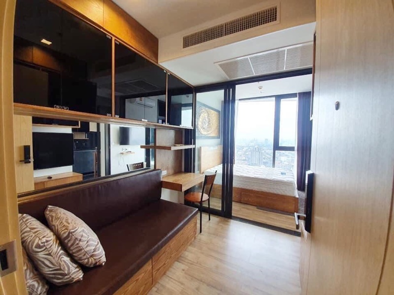 ให้เช่าคอนโด เดอะ ไลน์ จตุจักร-หมอชิต พื้นที่ 26 ตร.ม. 1 ห้องนอน เช่า 15,000 บ/ด