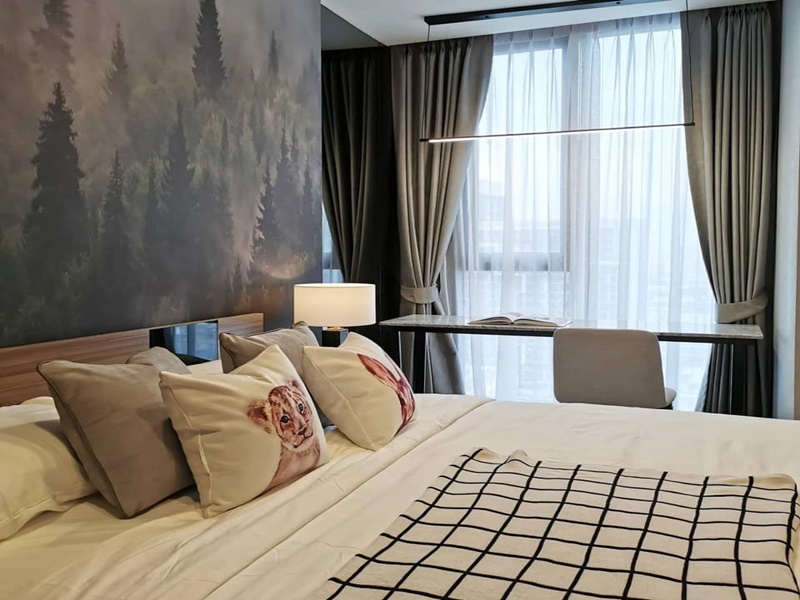 ให้เช่าคอนโด เดอะ ไลน์ พหลฯ-ประดิพัทธ์ พื้นที่ 34 ตร.ม. 1 ห้องนอน เช่า 19,000 บ/ด