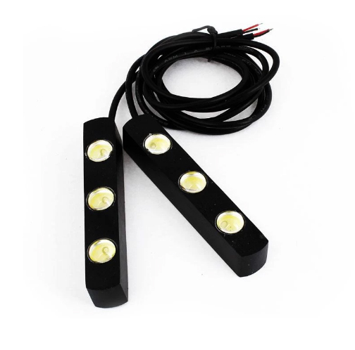 LED ไฟเดย์ไลท์ DRL daytime running light 3 จุด