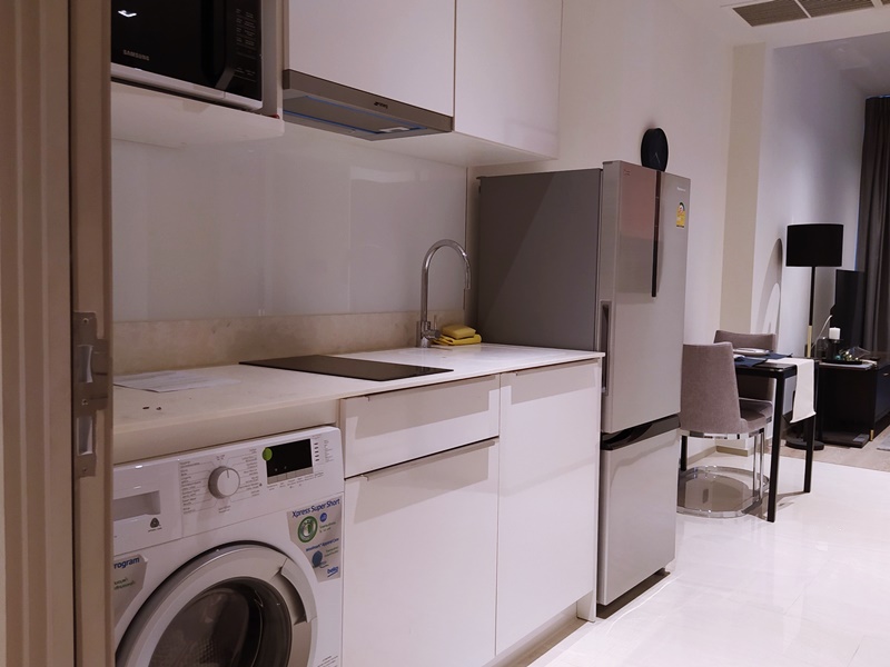 ให้เช่าคอนโด แอชตัน สีลม พื้นที่ 49.50 ตร.ม. 1 ห้องนอน ให้เช่า 36,000 บ/ด