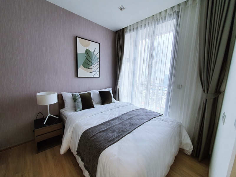 ให้เช่าคอนโด เดอะ ไลน์ พหลฯ-ประดิพัทธ์ พื้นที่ 33.89 ตร.ม. 1 ห้องนอน เช่า 18,000 บ/ด