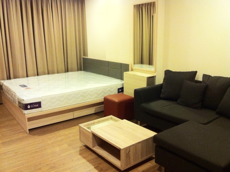 ให้เช่าคอนโด เดอะ ทรี บางโพ สเตชั่น ชั้น 17 พื้นที่ 29.5 ตรม. สตูดิโอ ให้เช่า 8,500 บ/ด