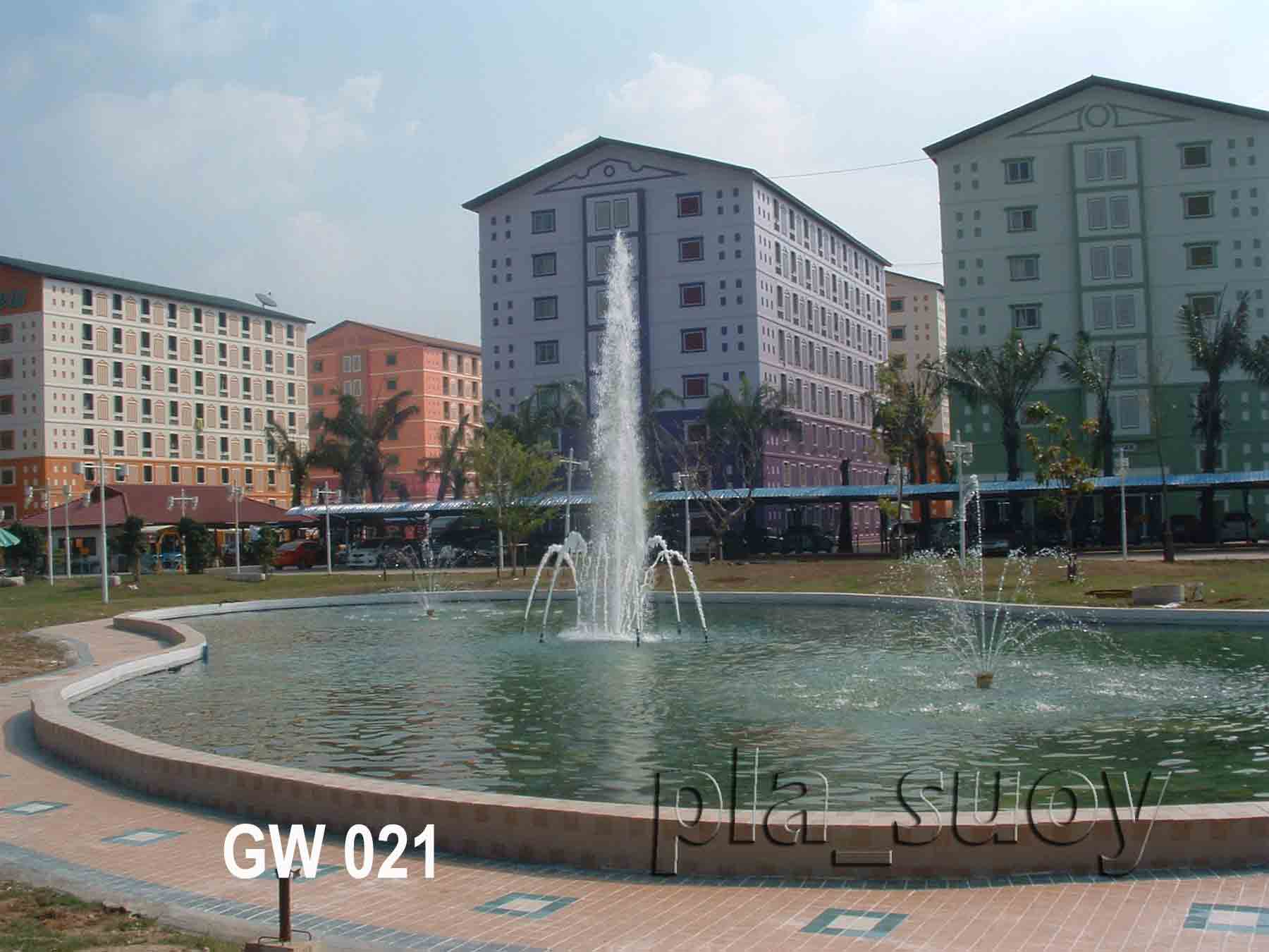 น้ำพุประดับสวนที่ Golf View