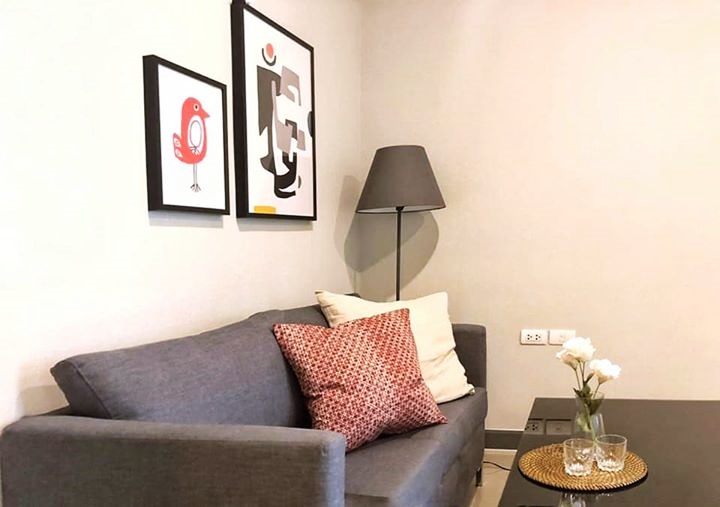 ให้เช่า แฮปปี้ คอนโด ลาดพร้าว 101 พื้นที่ 36 ตร.ม. 1 ห้องนอน เช่า 18,000 บ/ด