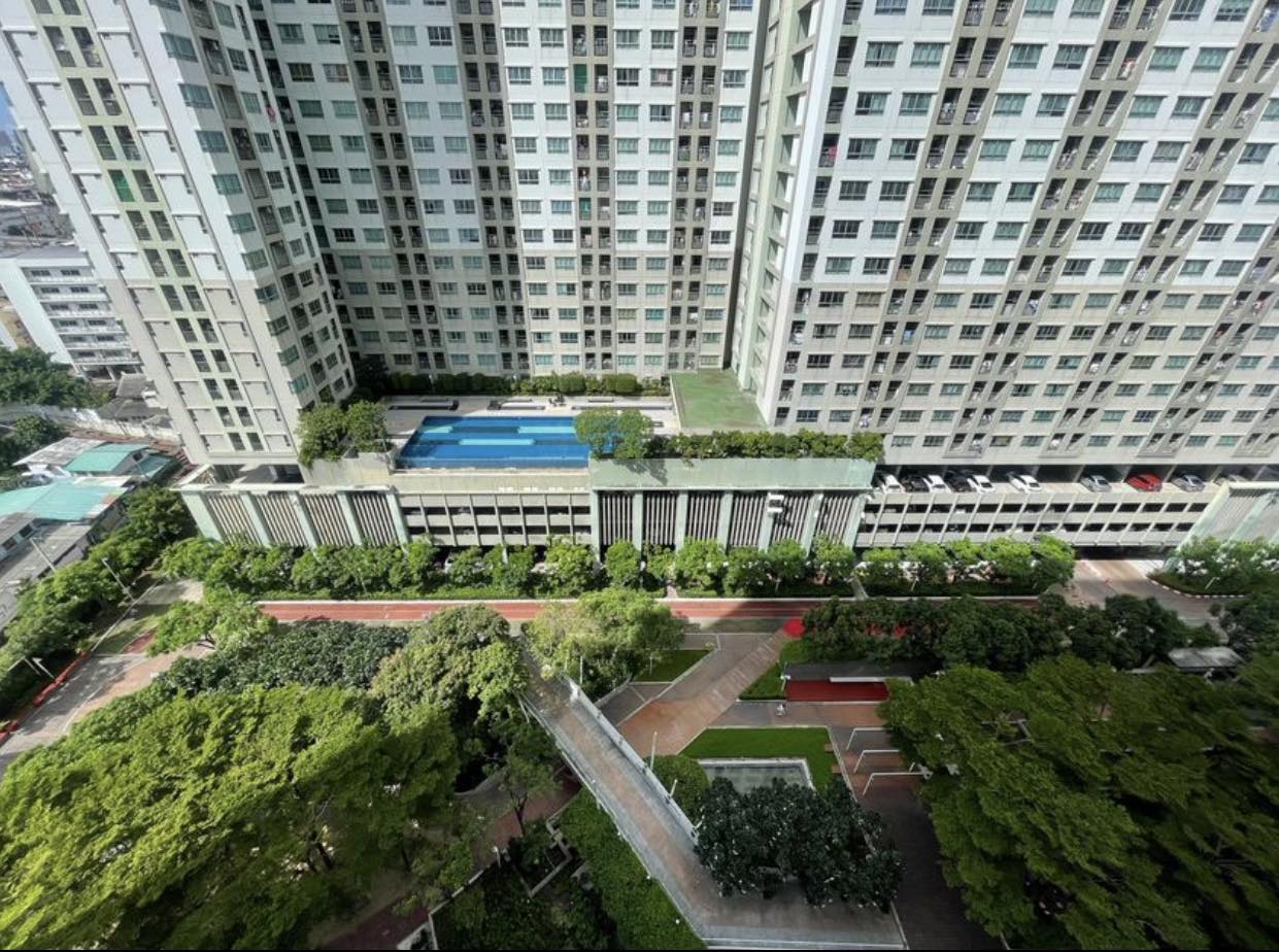 ให้เช่าคอนโด ลุมพินี พาร์ค ปิ่นเกล้า พื้นที่ 28 ตร.ม. 1 ห้องนอน ราคา 9,500 บาท/เดือน