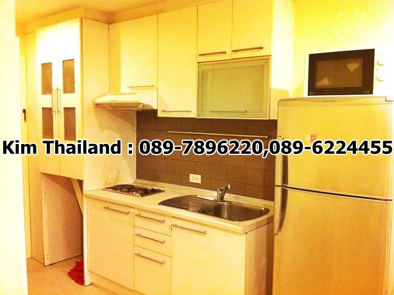 ให้เช่าคอนโด แกรนด์ พาร์ค วิว อโศก พื้นที่ 46 ตร.ม. 1 ห้องนอน เช่า 23000บ/ด