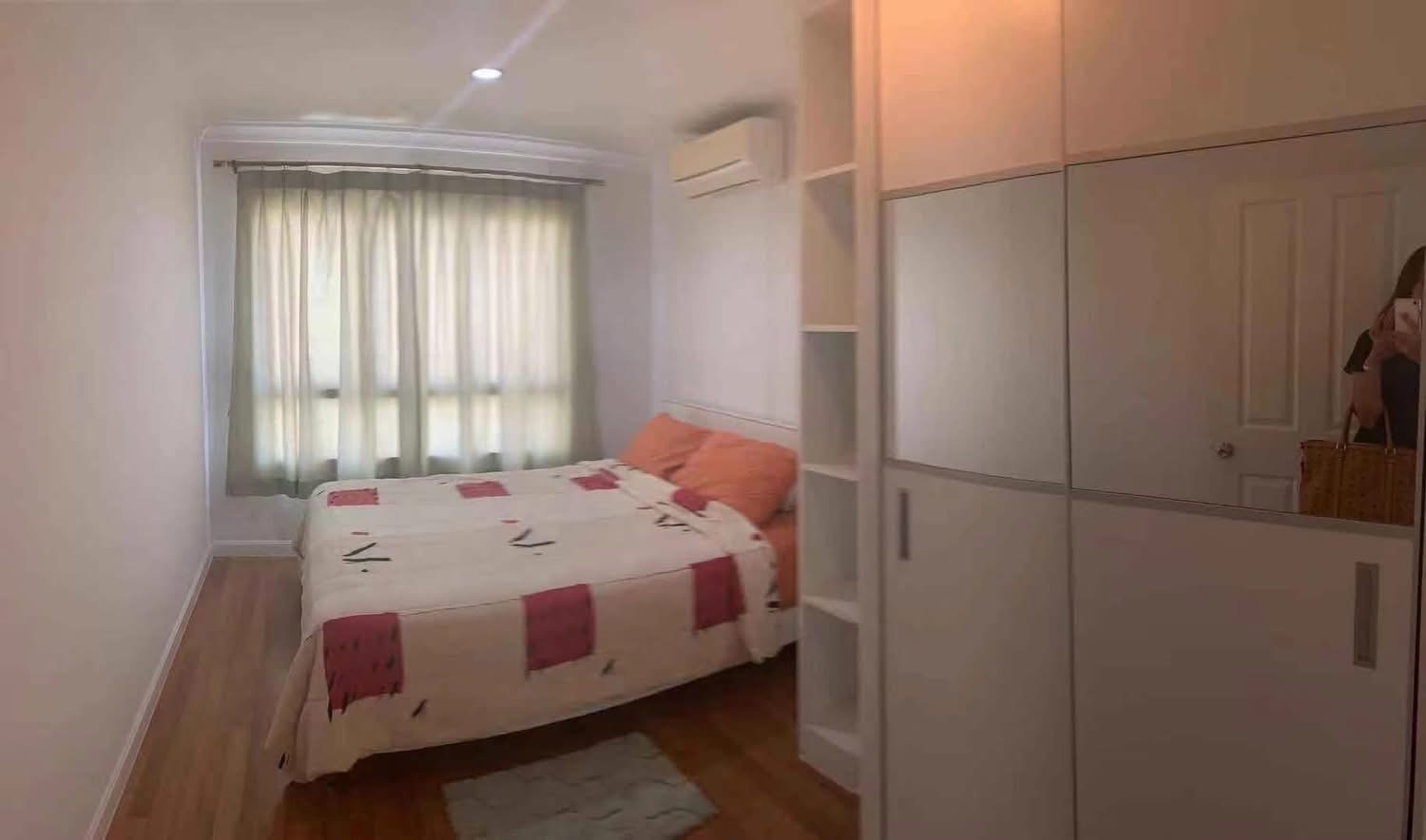 TD-M22.1 ให้เช่าคอนโด ลุมพินี เพลส พระราม 9 ตึก B พื้นที่ 70 ตร.ม. 2 ห้องนอน 2 ห้องน้ำ เช่า 27,500 บ/ด