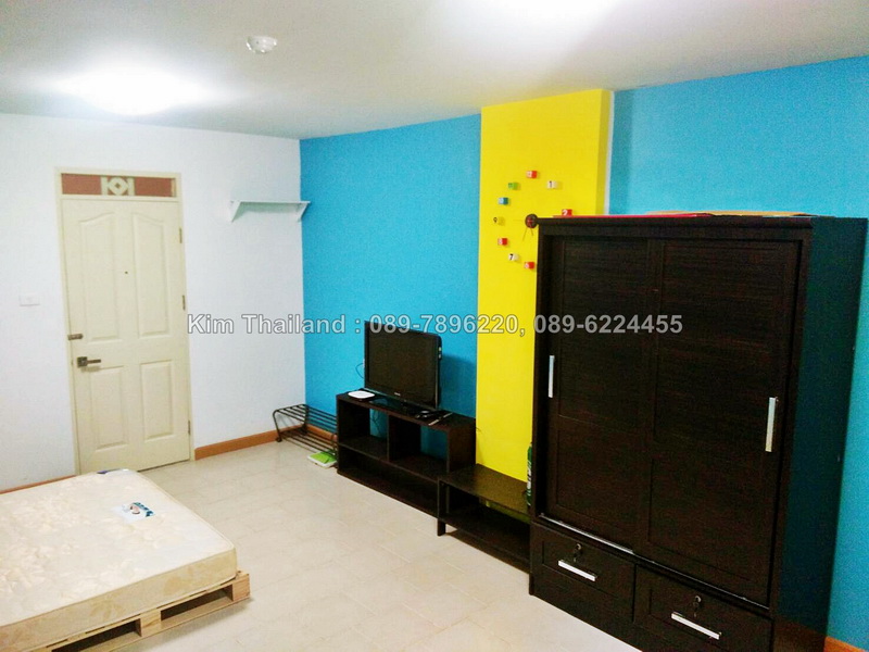 ให้เช่าคอนโด ซิตี้ โฮม รัชดา-ปิ่นเกล้า พื้นที่ 30 ตร.ม. สตูดิโฮ เช่า 6,000 บ/ด