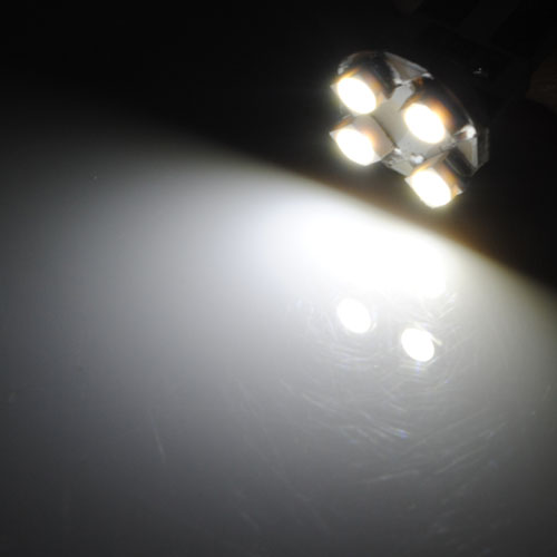 LED ไฟหรี่ T10 4LED 1210 SMD 5 คู่ ( สีขาว )