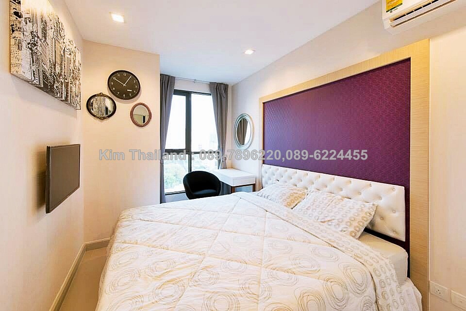 ให้เช่าคอนโด ไอดีโอ โมบิ พระราม 9 พื้นที่ 30 ตร.ม. 1 ห้องนอน ให้เช่า 19,000 บ/ด