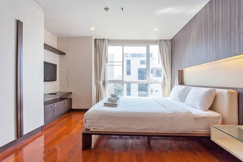 ให้เช่าคอนโด ดับเบิ้ล ทรี เรสซิเด้นซ์ พื้นที่ 165 ตร.ม. 2 ห้องนอน เช่า 40,000 บ/ด