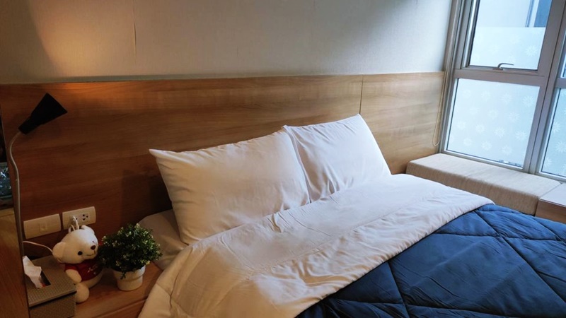 ให้เช่าคอนโด ริทึ่ม สุขุมวิท 50 พื้นที่ 35 ตร.ม. 1 ห้องนอน เช่า 18,000 บ/ด