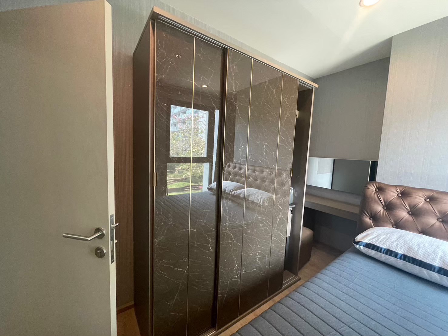 ให้เช่าคอน โดไอดีโอ คิว จุฬา-สามย่าน พื้นที่ 50 ตร.ม. 2 ห้องนอน เช่า 32,000 บ/ด