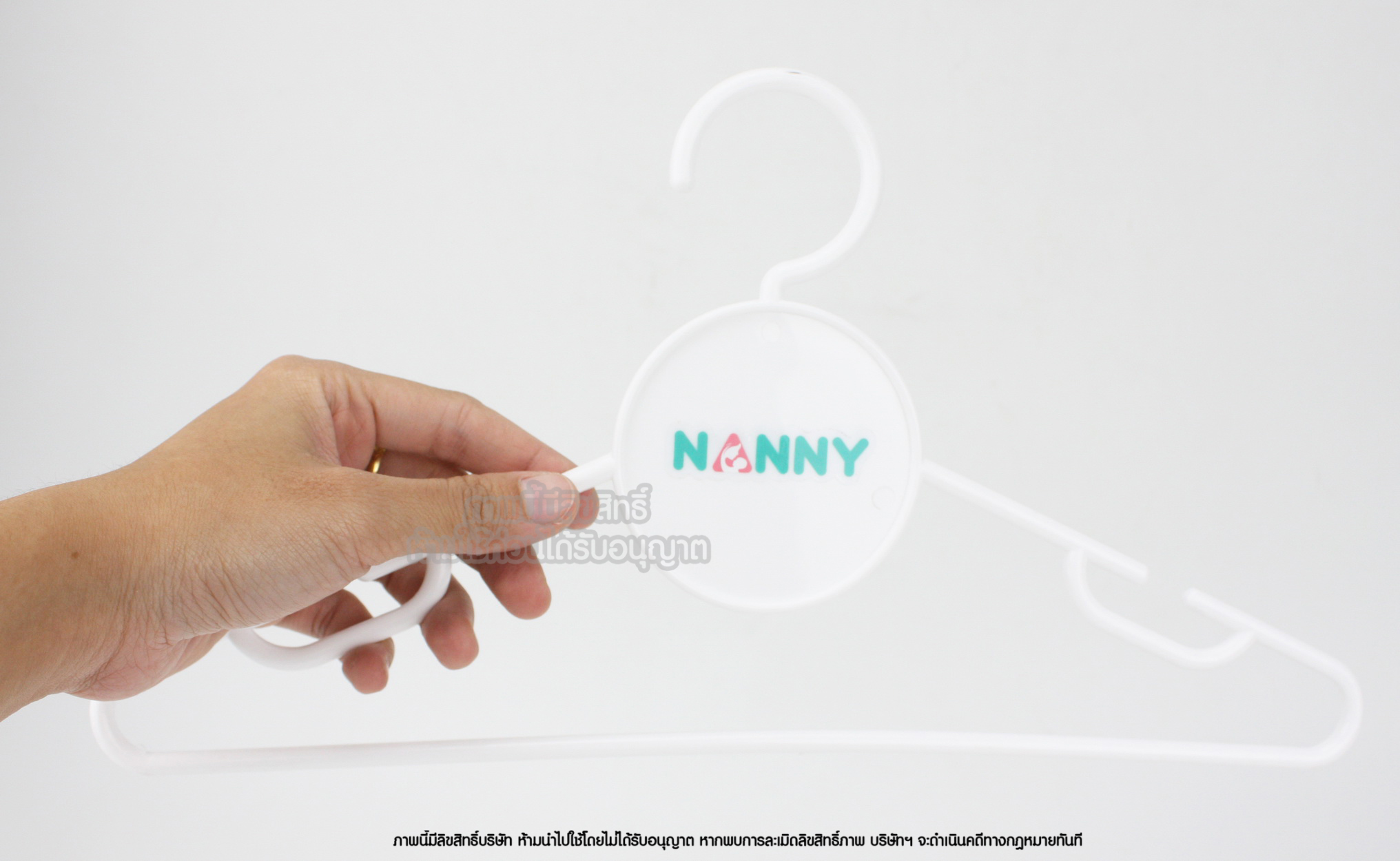 Nanny [x5ชิ้น] ไม้แขวนเสื้อเด็ก แนนนี่ Baby Hangers