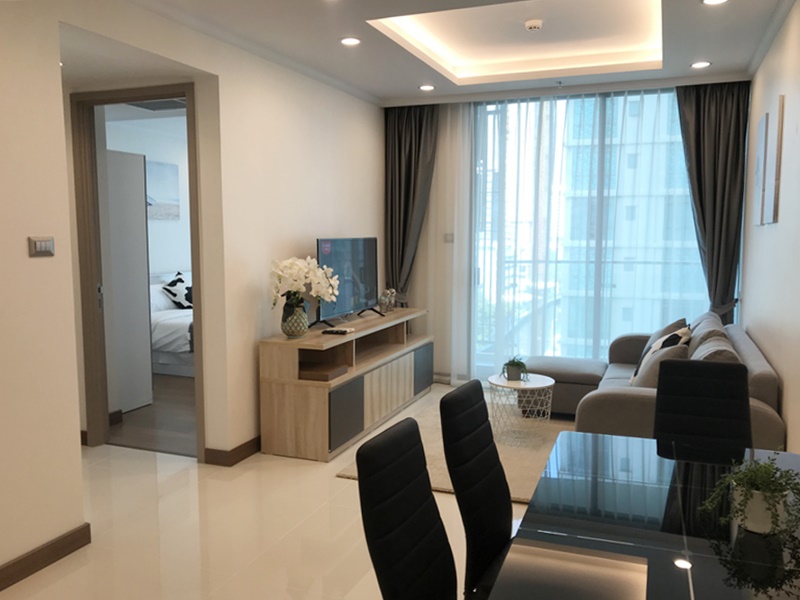 ให้เช่าคอนโด ศุภาลัย โอเรียนทัล สุขุมวิท 39 พื้นที่ 49.3 ตร.ม. 1 ห้องนอน เช่า 19,000 บ/ด